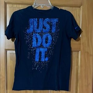 Nike Blue Short Sleeve Tee Just Do It